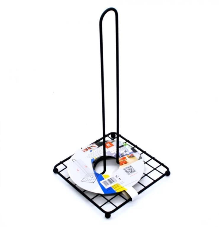 Portascottex da Tavola Black Globe in Metallo 14 x 14 x 31 cm Artex