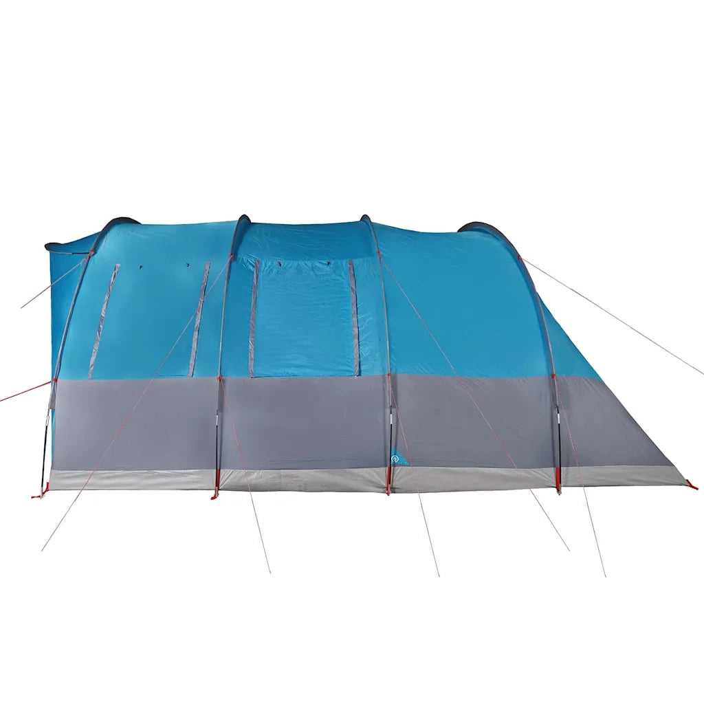 Tenda Familiare a Tunnel per 7 Persone Blu Impermeabile 94626