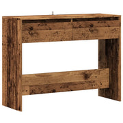 Tavolino Consolle | Tavolo d'Ingresso Legno Vecchio 100x35x76,5 cm in Truciolato