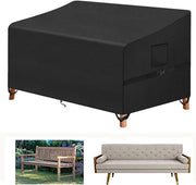 Cuscino per banco da giardino - impermeabile - 1 pezzo - 163 x 66 x 63/89 cm - tessuto Oxford