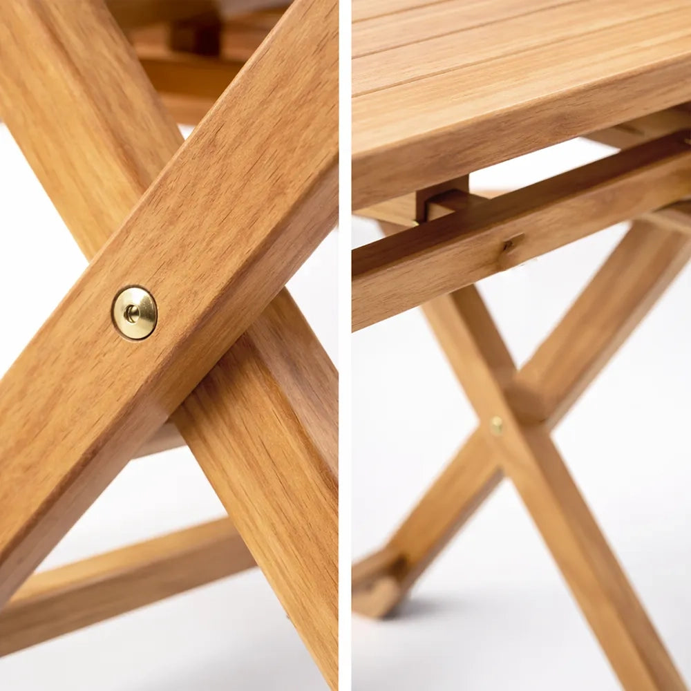 Tavolo Pieghevole da Giardino in Legno Teak – Banchetto