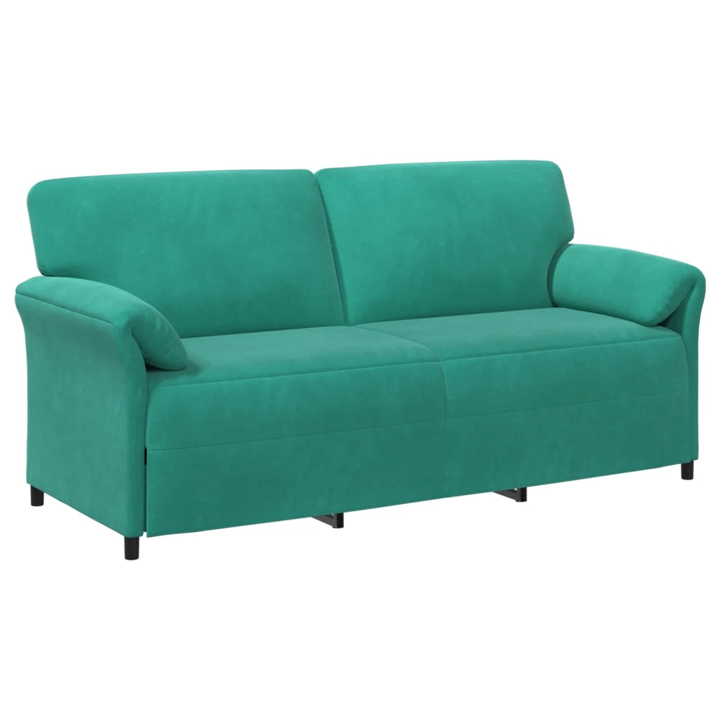 Set di divani 2 pz Turchese Velluto 3424923