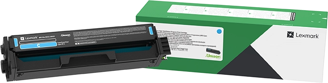 ORIGINAL Lexmark toner ciano 20N20C0 CS/CX331/431 ~1500 Seiten