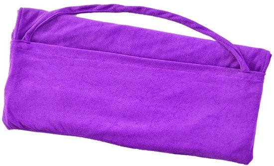 Doppio asciugamano da sdraio, asciugamano da sdraio con tasche laterali, asciugamano da sdraio con chiusura a raccordo, adatto per spiaggia, solarium, terrazza, giardino, piscina e patio, Blu, 73*210CM