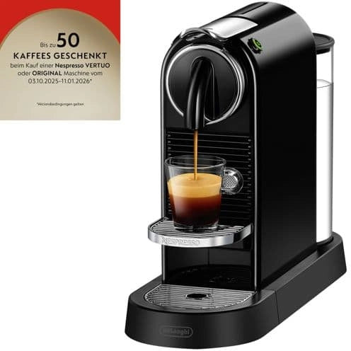 Nespresso Citiz EN 167.B by Deloghi, nero