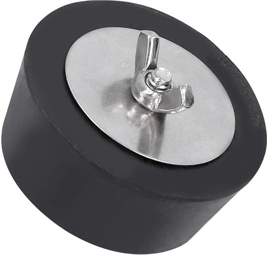 Fissatore in gomma per tubi di scarico - 63 mm - Fissatore per tubi di scarico - Fissatore WC - Blocco invernale - Fissatore in gomma - Prevenzione infiltrazioni d'acqua