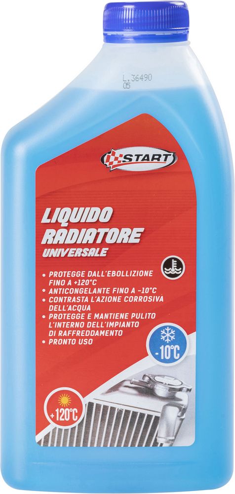 Liquido radiatore effetto anticongelante 1L -10Â°C +120Â°