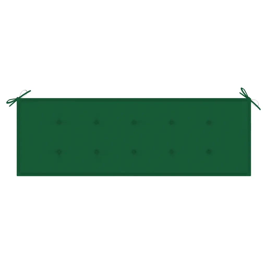 Panchina da Giardino 3 Posti e Cuscino 150cm Massello Eucalipto cod mxl 75770