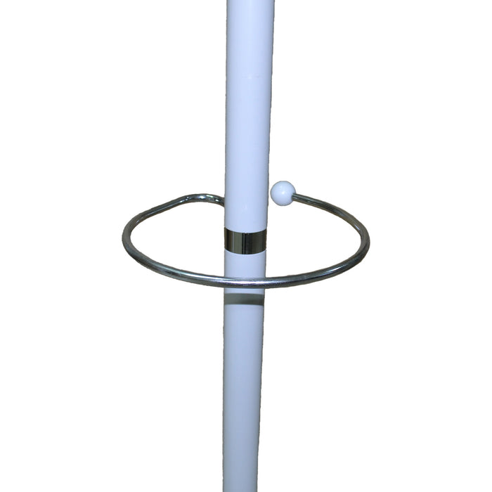 APPENDIABITI CON BASE CM 175 H BIANCO