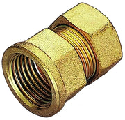 Tiemme RACCORDO IN OTTONE PER TUBO IN RAME diritto femmina mis. 12x1/2 10.00 pz