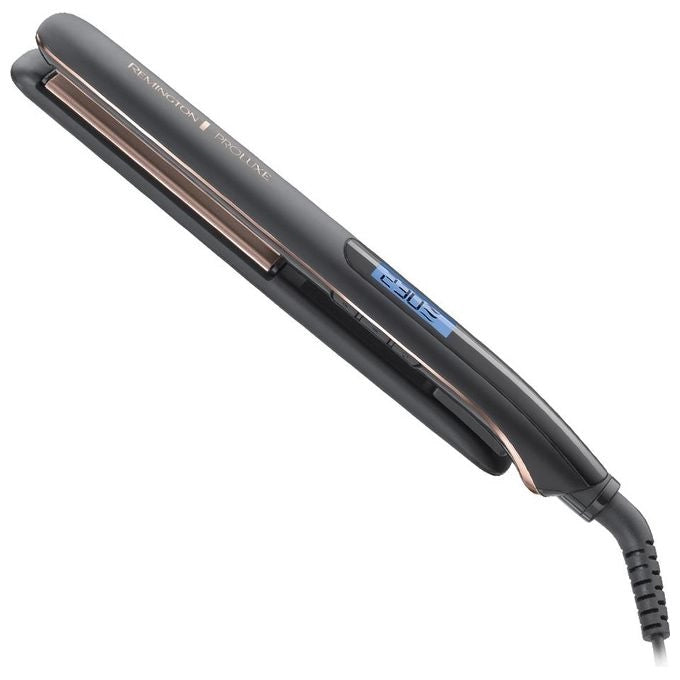 Remington PROLuxe Midnight Edition Piastra per capelli Caldo Nero, Rose Gold 3 m