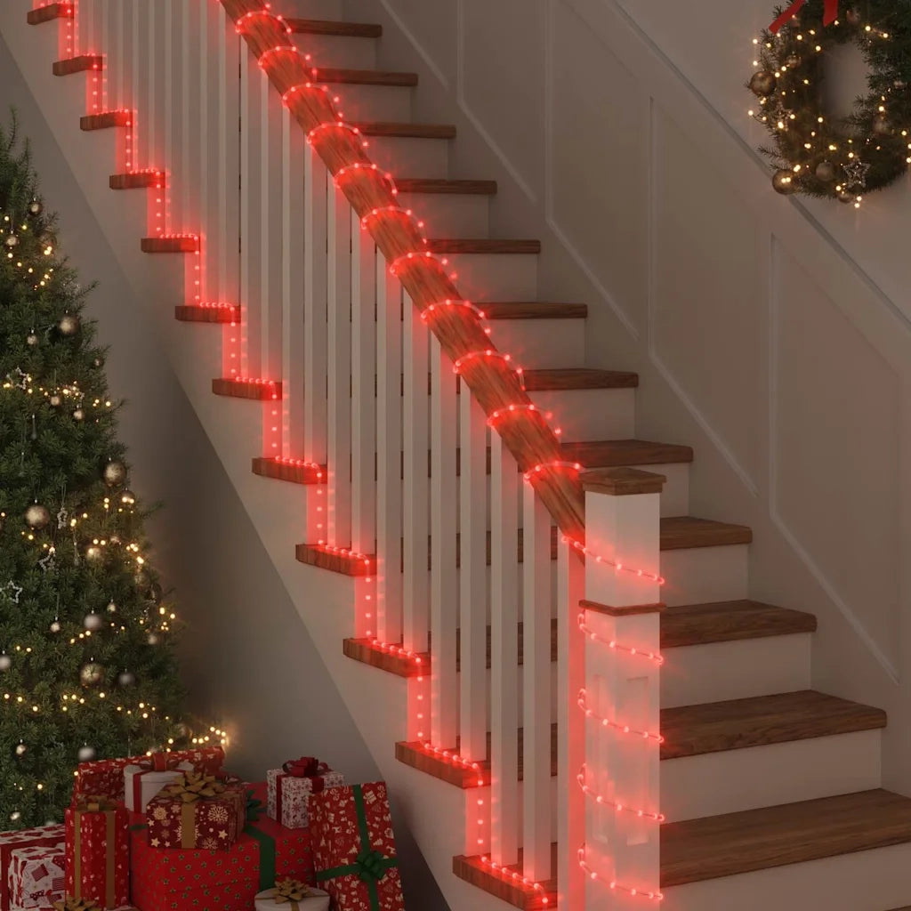 Luce a corda con 1200 LED Rosso 50 m PVC CFW2893899