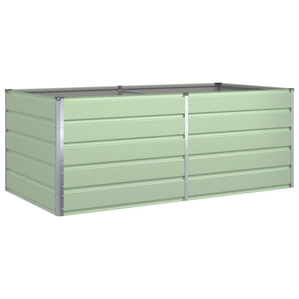 Fioriera Verde Pastello 195 x 100 x 75 cm Acciaio zincato 42018272