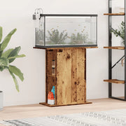 vidaXL Supporto per Acquario Legno Antico 36x75x72,5cm in Truciolato