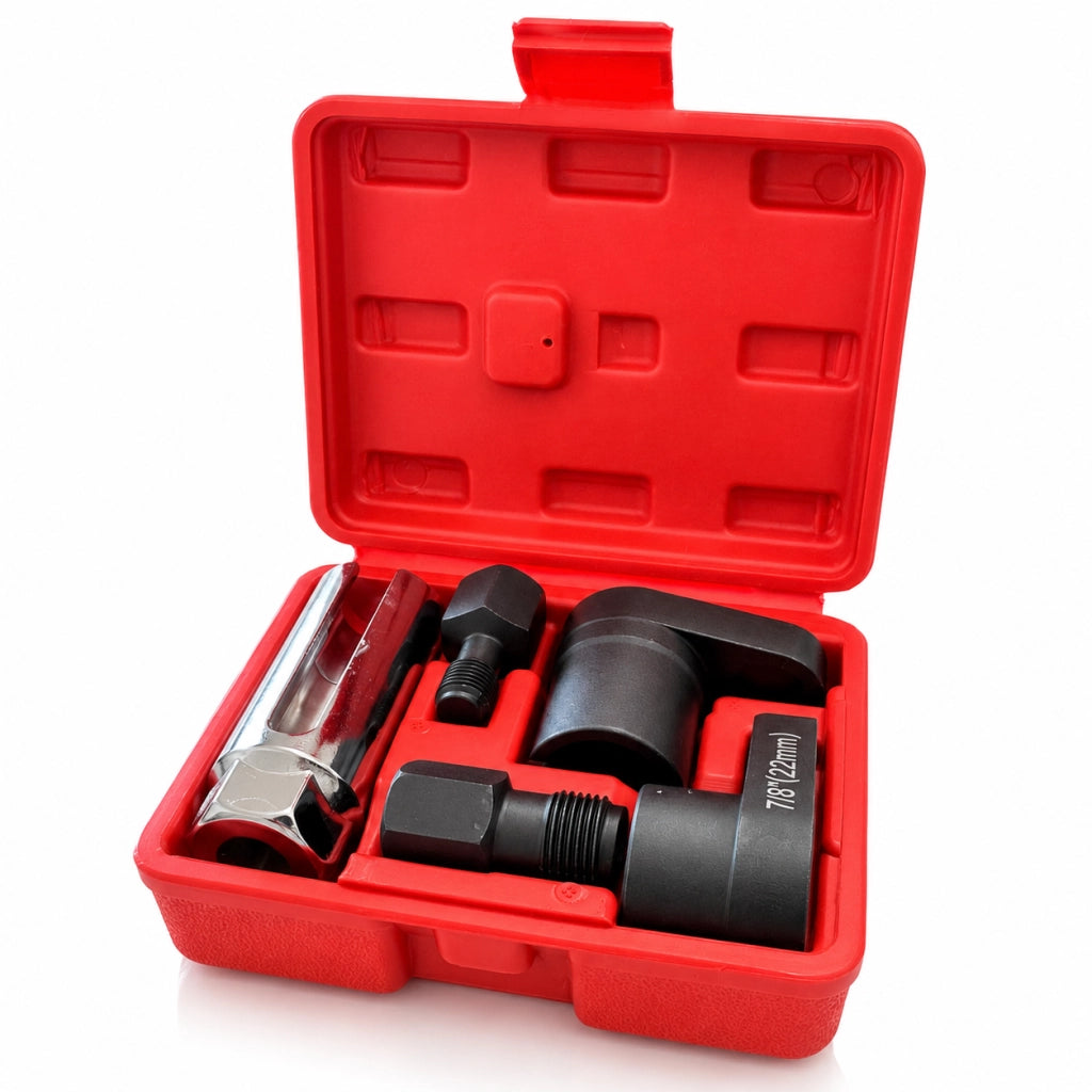 Set di 5 Chiavi per Sonde Lambda 22mm con Attacco da 3/8" e 1/2"