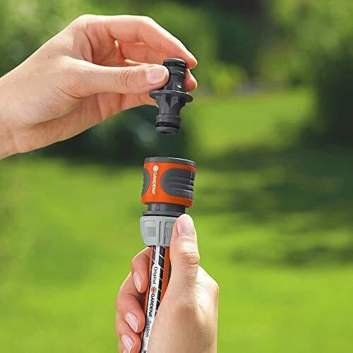 Gardena 18283-20 raccordo e adattatore per tubo Connettore per tubo Grigio, Arancione, Argento 1 pz