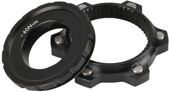 Adattatore per cerchio di gomma da mountain bike - 6 pezzi - Sostenibile e antiusura - Alluminio - Accessorio per bicicletta - Adatto per MTB - 5x5x1.5cm