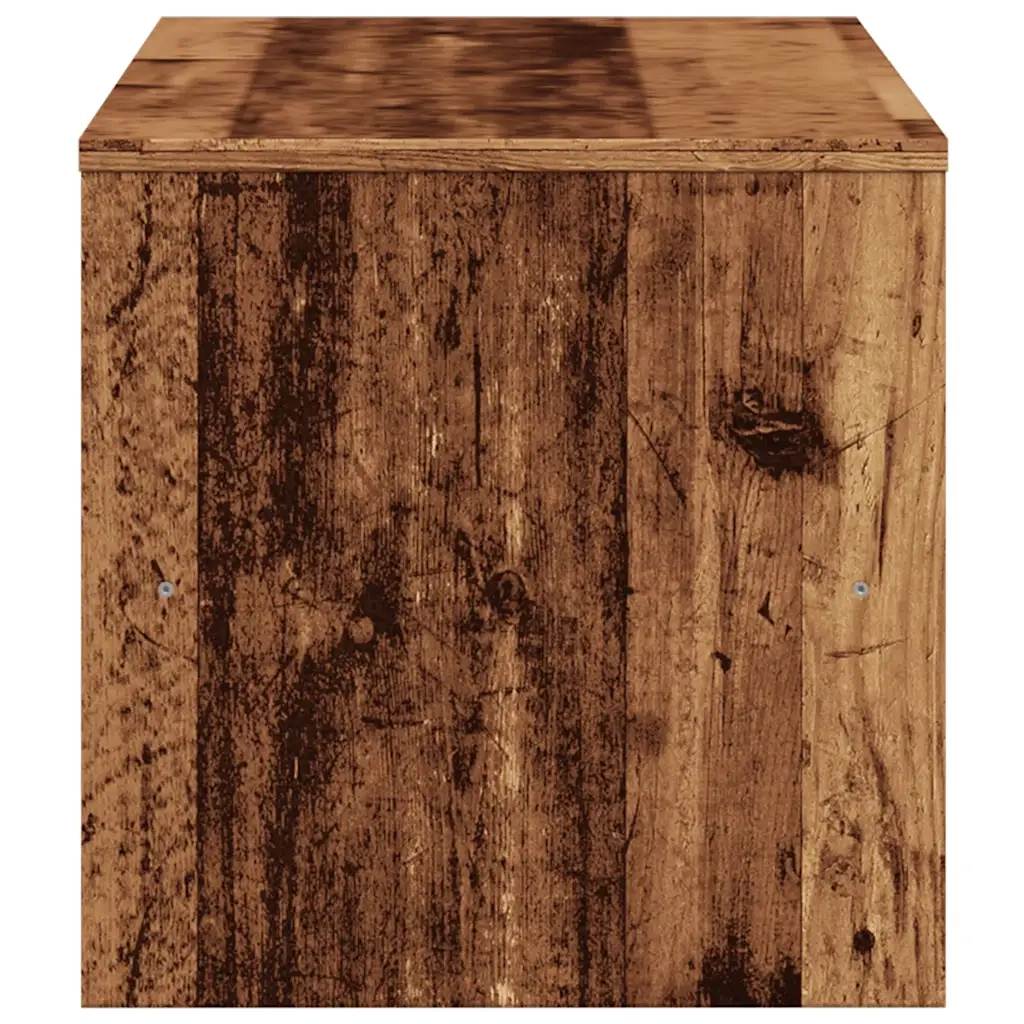 Mobile Porta TV Legno Antico 80x40x40 cm in Legno Multistrato 855770