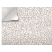 TEXTURE FLOREALE AVORIO - Pellicola stampata adesiva in PVC finitura opaca Misura: 100x500 cm