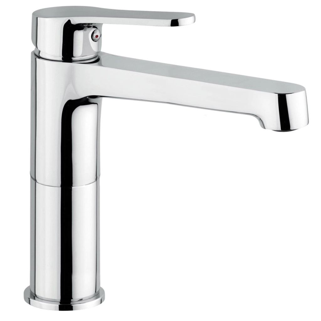 Rubinetto lavabo a canna alta cromatoflash