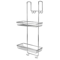 SUPPORTO X DOCCIA 2 PIANI CROM