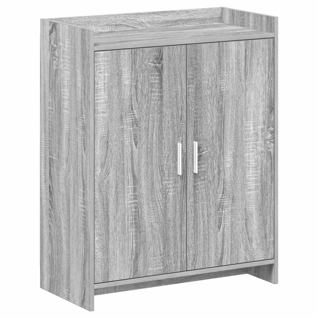 Mobile per scarpe con porta Sonoma grigio 73,5 x 36 x 92 cm 8011312