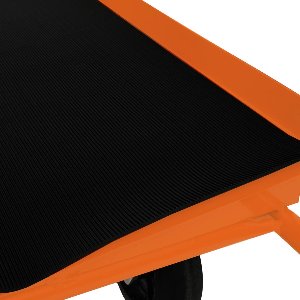 Carrello per Cartongesso 1000kg Acciaio Pesante Ruote Fisse e Girevoli