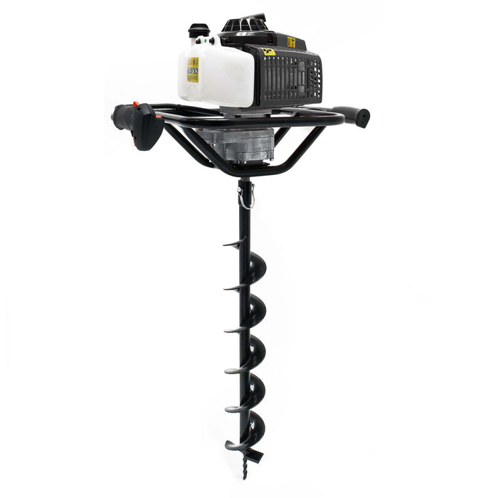 Mototrivella a benzina, motore a 2 tempi di 3 CV 63,3 ccm, con punta elicoidale Ø150mm