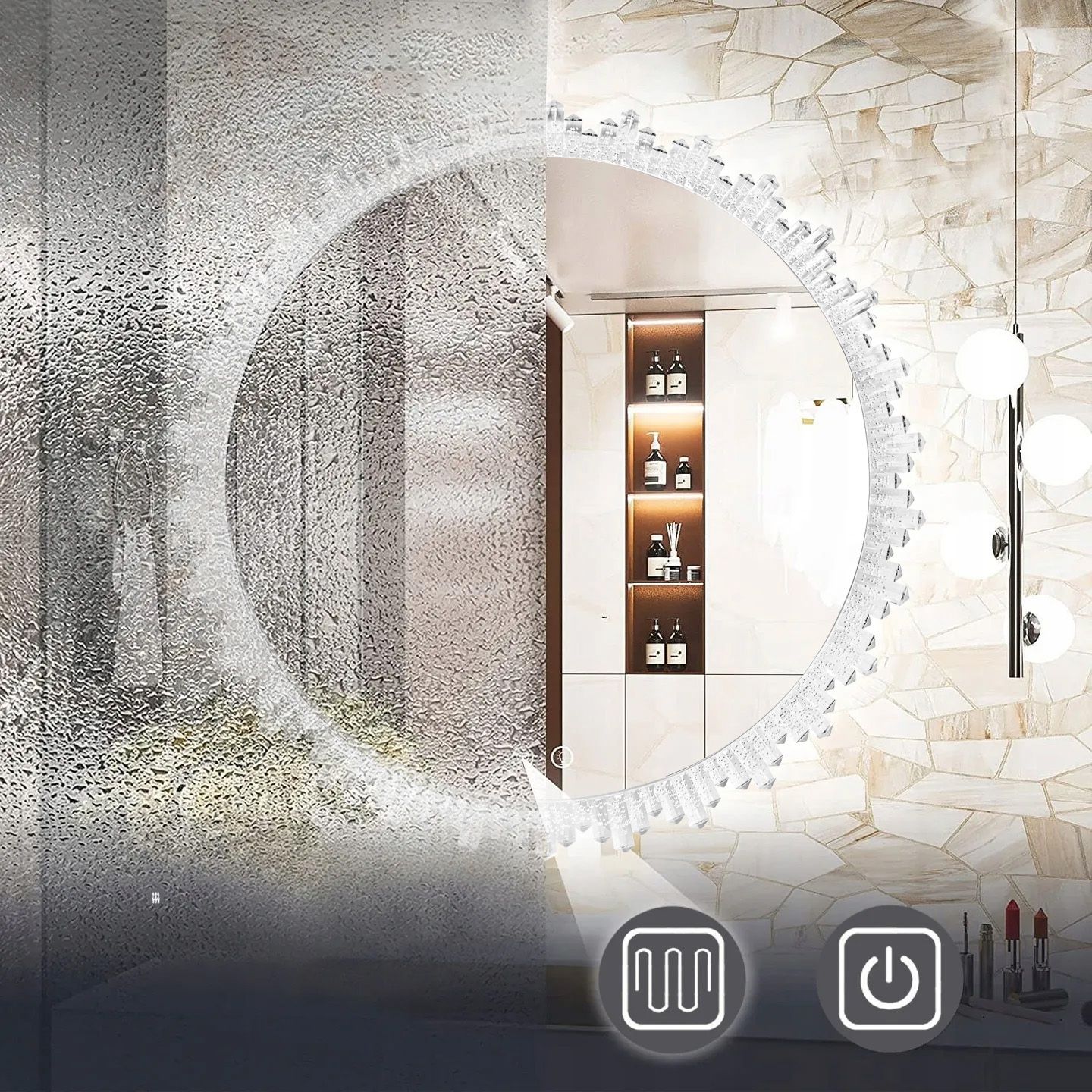 Specchio Led 80cm X013