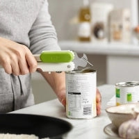 Apriscatole e Apribottiglie 3-in-1 Joseph Joseph Duo 18,5 cm, Bianco / Verde