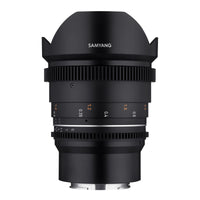 Obiettivo ultragrandangolare MF 14 mm T3,1 VDSLR MK2 – luminoso T3,1 compatibile con attacco Sony E, lunghezza focale fissa 14 mm, Follow Focus, risoluzione full frame e APS-C 8K