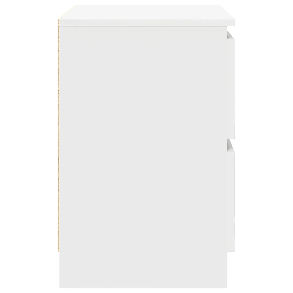 vidaXL Mobile Porta TV Bianco 40x35x54 cm in Legno Multistrato