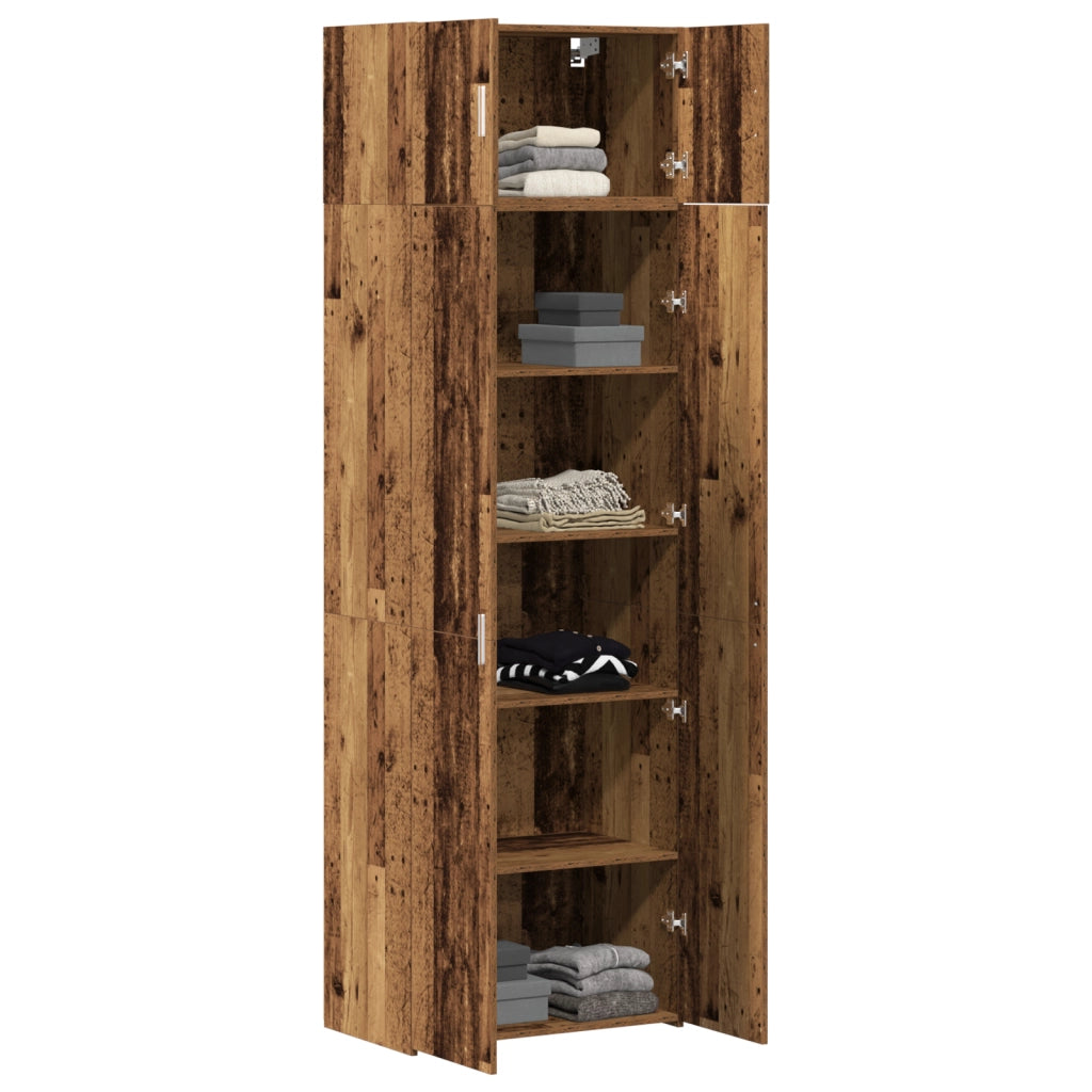 Credenza  Legno Antico 70x42.5x225 cm Legno Ingegnerizzato