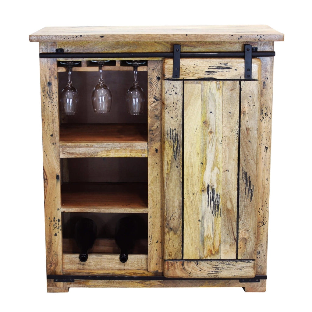 Portabottiglie in Legno cm 90x45x100 - BEIL