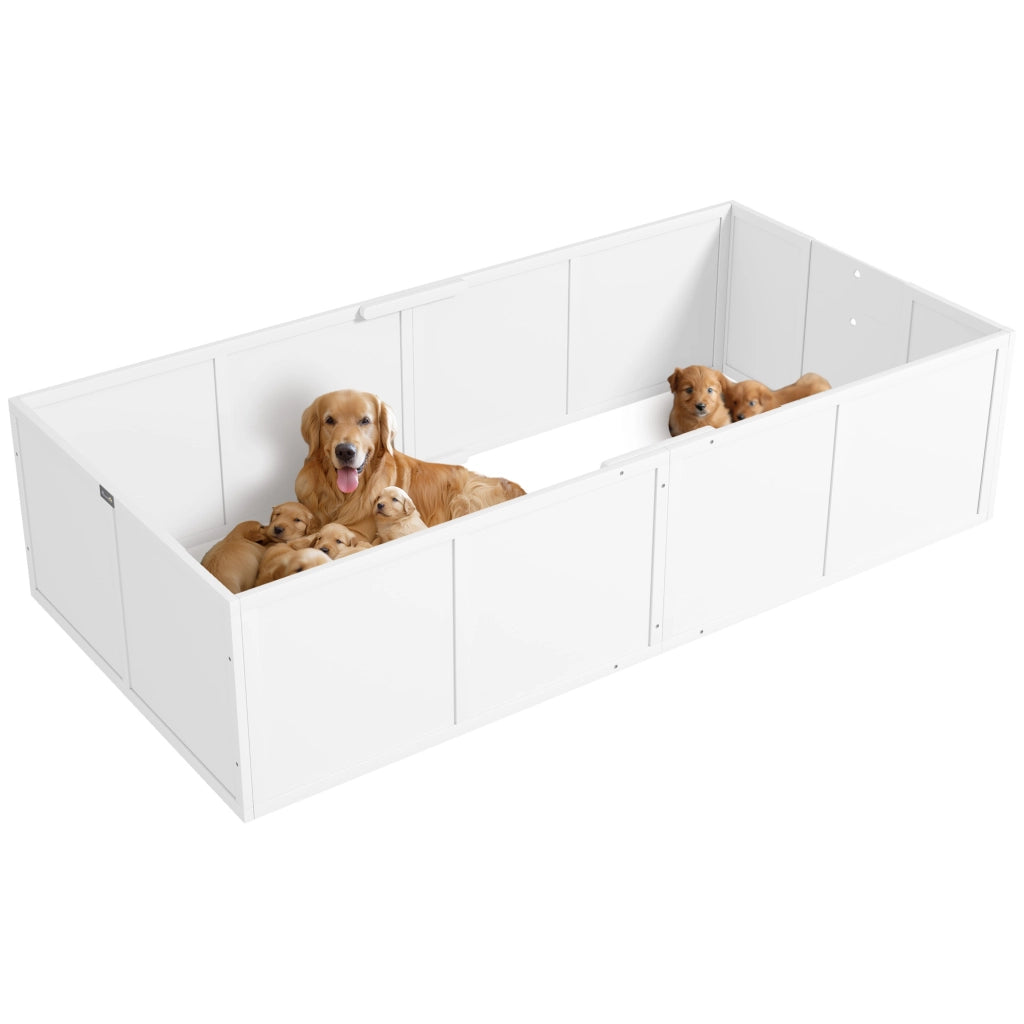 Cuccia per Cani e Cuccioli ¨C zephmum ¨C 196x96x48 cm, Bianco