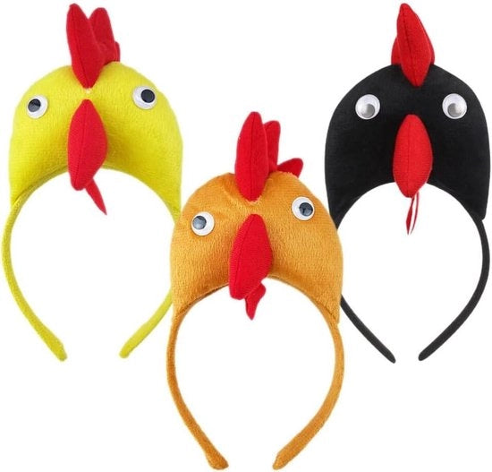 Bande di capelli per bambini e adulti - accessori per feste di compleanno - colore casuale