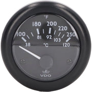 Termometro Acqua 2 pollici - Impermeabile - Termometro Acqua 38-120°C - Strumento di Motori - Strumento Auto - Strumento da Nave