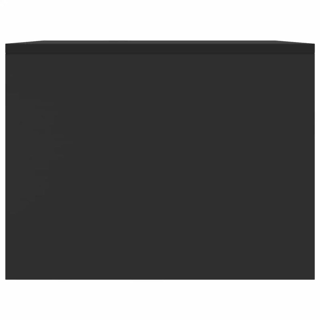 Tavolino da salotto Nero 90 x 50 x 37 cm Legno ingegnerizzato 895876
