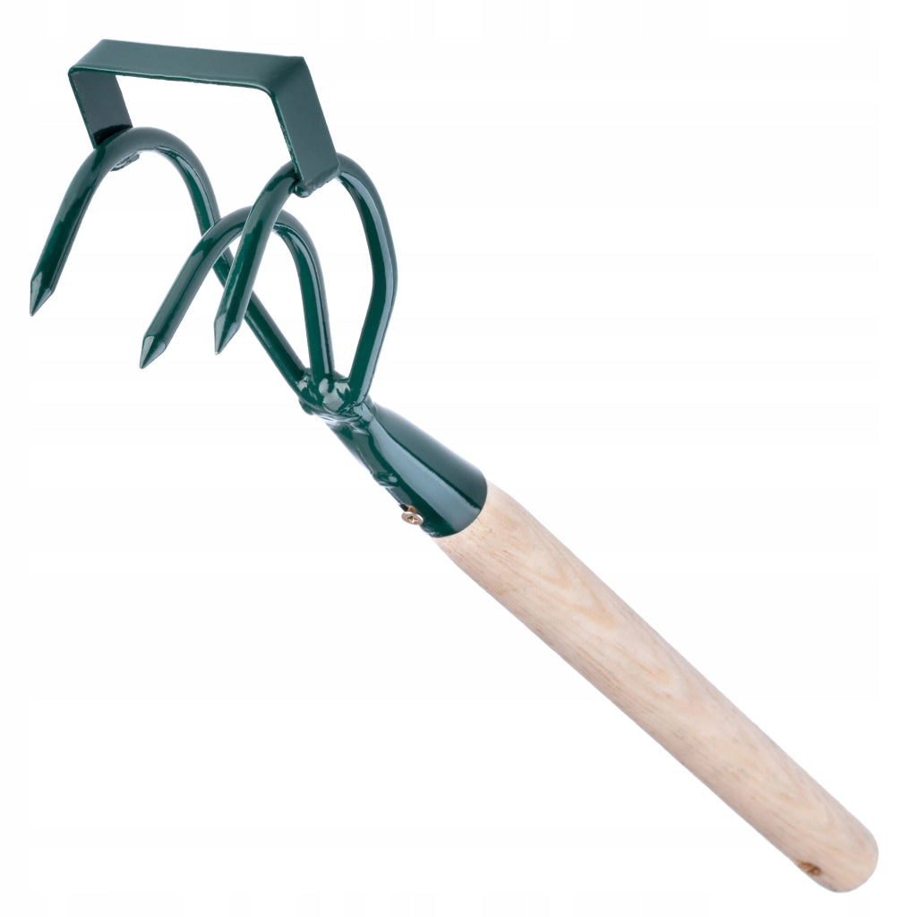 Coltivatore manuale KADAX per allentare il terreno da giardino con sottosquadro da 30 cm Earth Strong