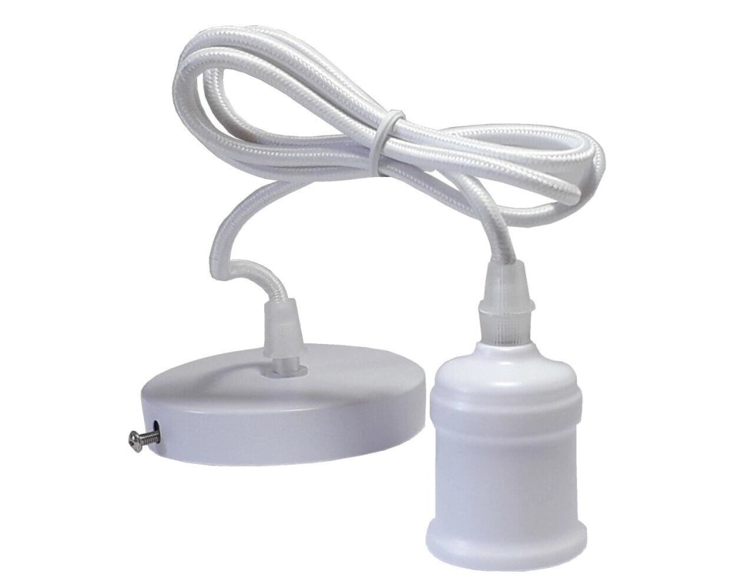 Lampadario a sospensione E27 portalampada pendente 1M vintage industriale 1M-B