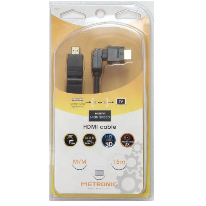 CAVO HDMI HS.3D M/M SWIVEL