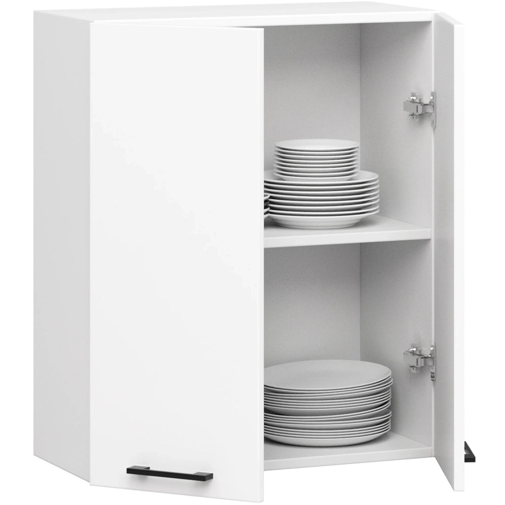 Mobile da cucina pensile sistema AKORD OLIWIA 60 cm H720 Bianco 2 ante 60x30x72 cm