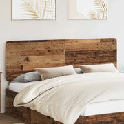 Testiera-Testata-Testiera Decorativa Legno vecchio 200 cm Legno multistrato 186238