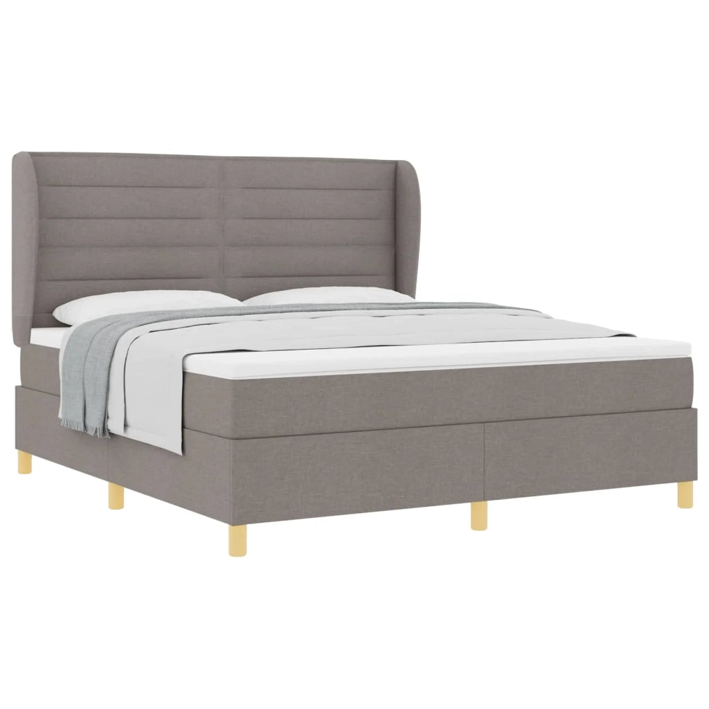 Letto a molle con materasso Talpa 200 x 180 cm Tessuto 3340708