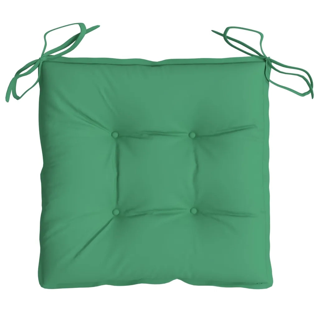Cuscini per Pallet 6 pz Verdi 50x50x7 cm Tessuto Oxford