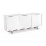 Madia tre ante Bianco Ossido Lucido 177x41x h74 cm