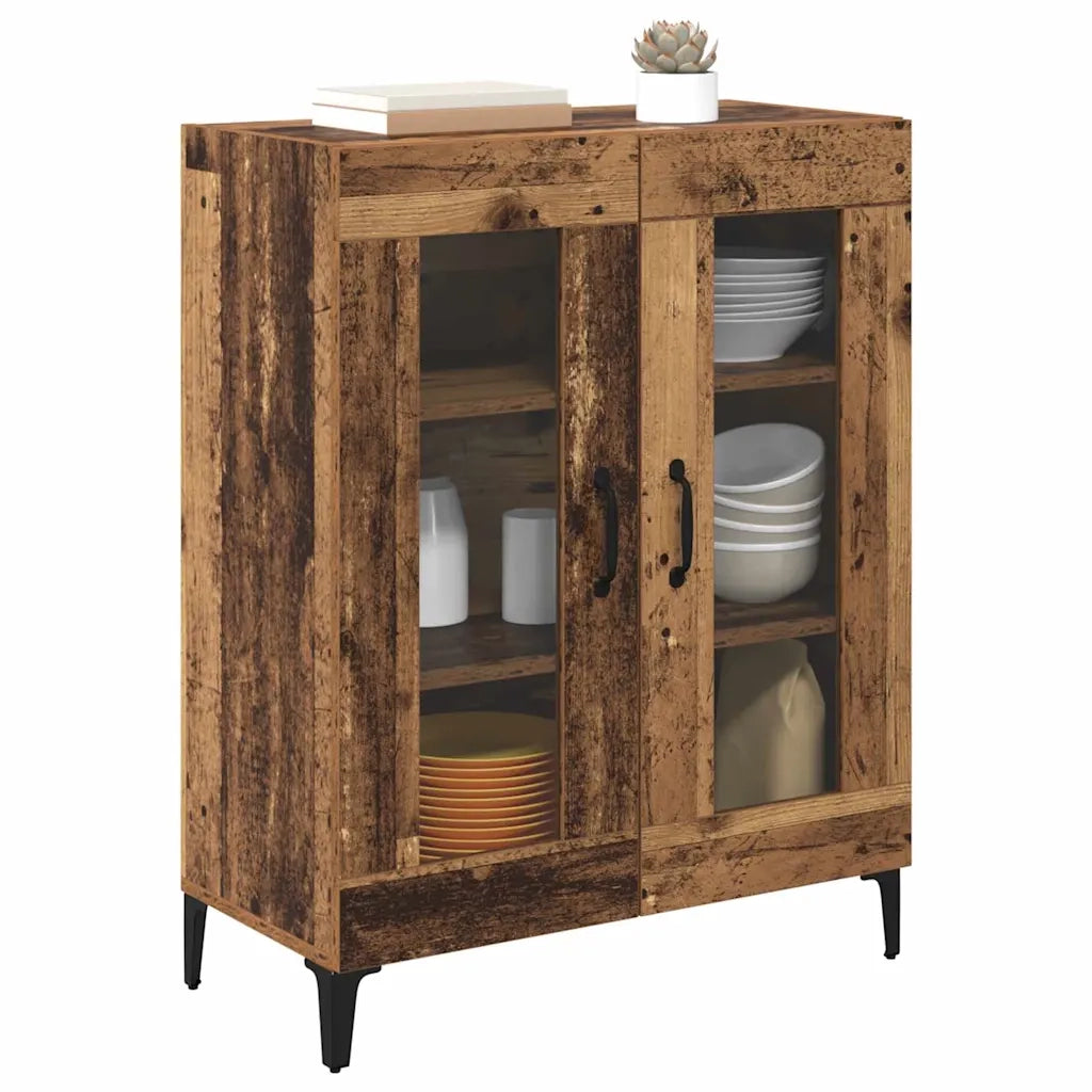 Credenza | Madia | Buffet da pranzo | Armadio da pranzo Legno vecchio 69,5 x 34 x 90 cm
