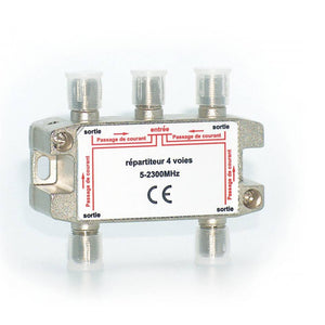 Partitore 4 Uscite 40-2150 Mhz