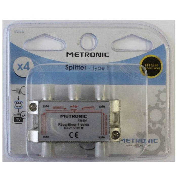 Partitore 4 Uscite 40-2150 Mhz