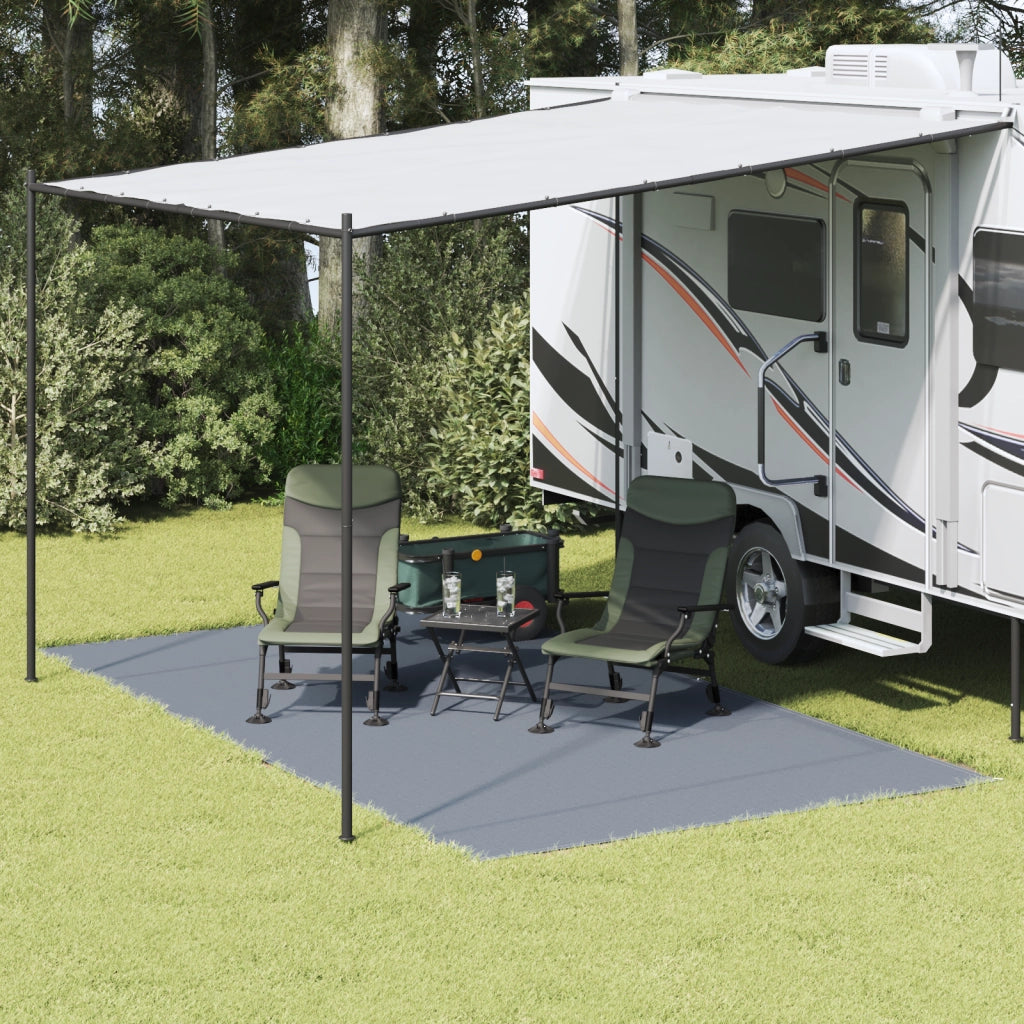 Accessorio per tende Blu-grigio Poliestere 250 x 450 cm Portatile